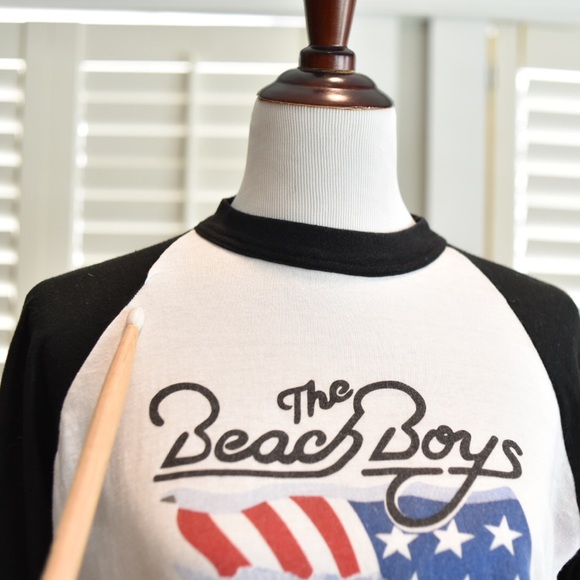 Vintage band T-shirt Beach Boys 20th anniversary M - Picture 4 of 8